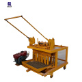 QTM4-45 Egg Laying Concrete Diesel Hollow Block Making Machine price solid brick machine